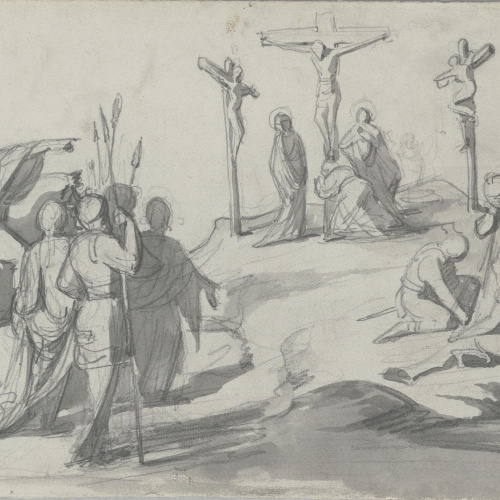 image for: Claudi Lorenzale - Calvari - Cap a 1840-1850