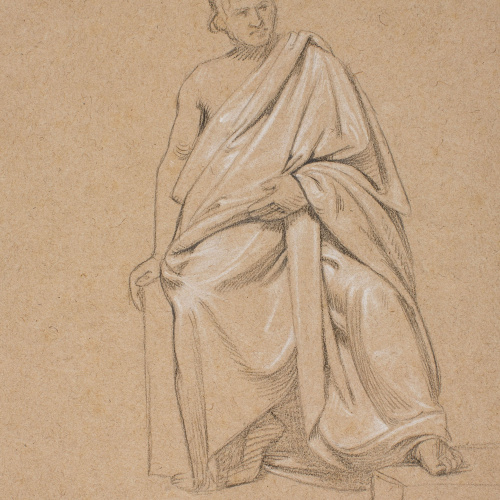 image for: Claudi Lorenzale - Acadèmia masculina - Cap a 1850-1855