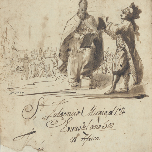 image for: Josep Bernat Flaugier - Sant Fulgenci - Cap a 1790-1800