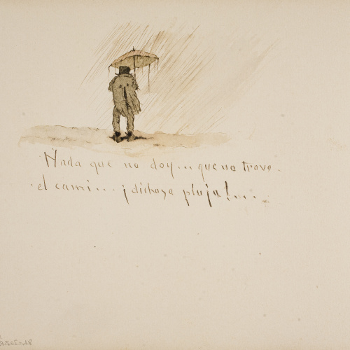 image for: Modest Urgell - D. F. Rumiánt (anvers) / El «casero» (revers) - 1918 [1]