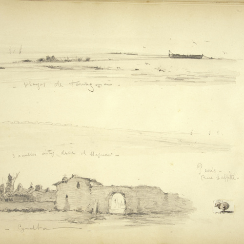 image for: Modest Urgell - Vistes de Tarragona, El Masnou i Gualta - Cap a 1864