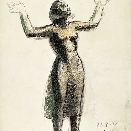 image for: Juli González - Camperola amb els braços alçats (Paysanne les bras levés) - 1938