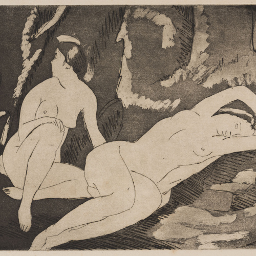 image for: Juli González - Dos nus en repòs (Deux nus au repos) - 1927
