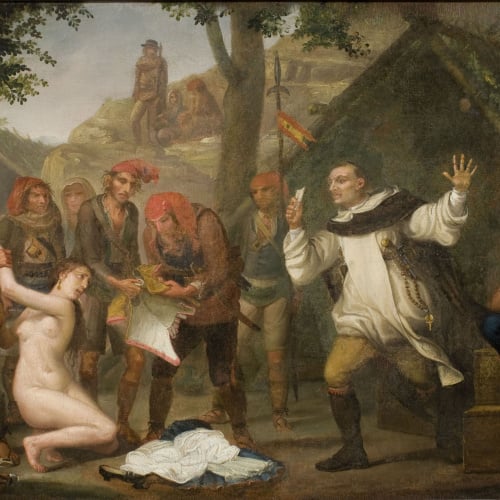 image for: Josep Bernat Flaugier - Escena de la guerra de la Independència - Cap a 1809-1812