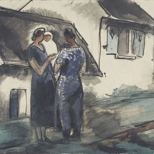 image for: Juli González - Escena rural (Scène rurale) - 1930