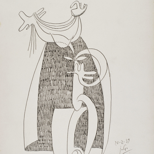 image for: Juli González - Personatge de la capa (Personnage à la cape) - 1939