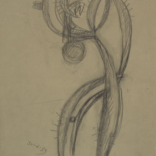 image for: Juli González - Estudi per a l&#039;home cactus - 1939