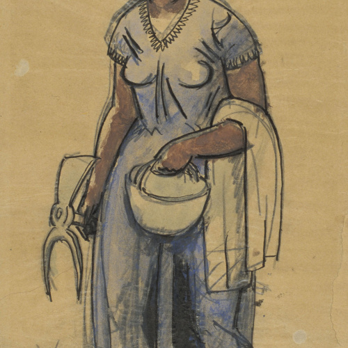 image for: Juli González - Camperola (Paysanne) - 1929