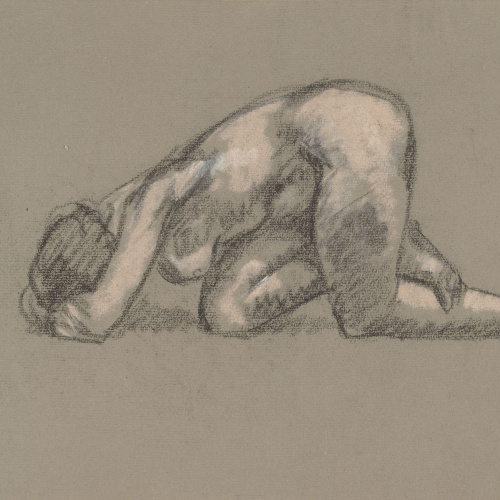 image for: Juli González - Nu postrat (Nu posterné) - Cap a 1914-1918