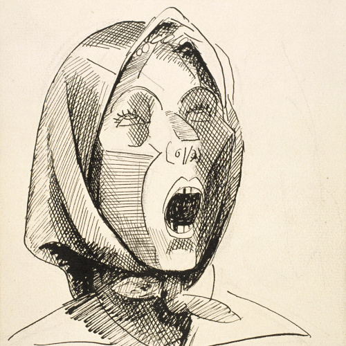 image for: Juli González - Montserrat cridant, núm. 2 - 1940