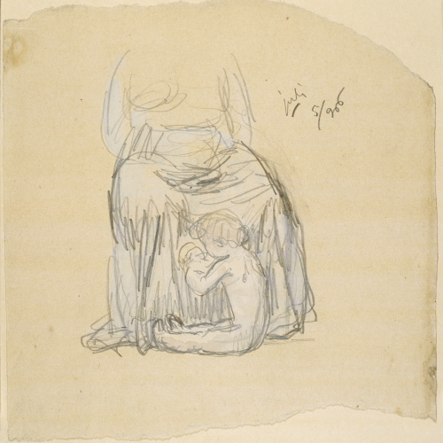 image for: Juli González - Nen i mainadera (Enfant et nourrice) - 1906