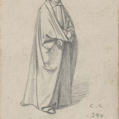 image for: Claudi Lorenzale - Figura masculina - Cap a 1850-1870