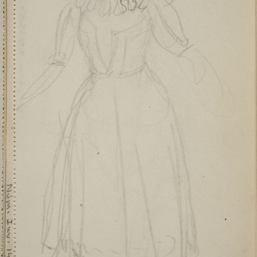 image for: Ismael Smith - Figura femenina - Cap a 1909-1916