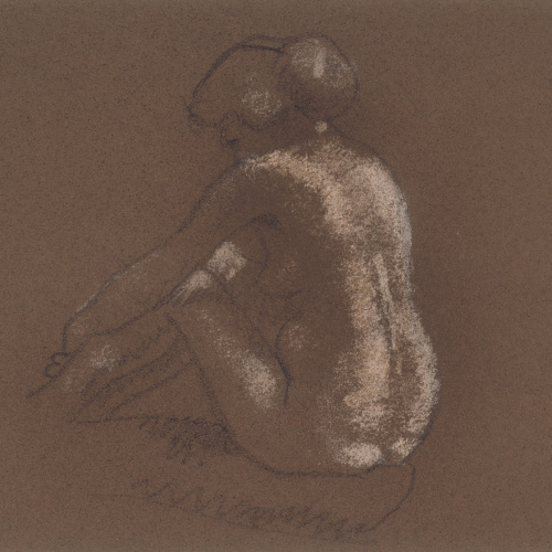 image for: Juli González - Nu assegut d&#039;esquena - Entre 1914-1918