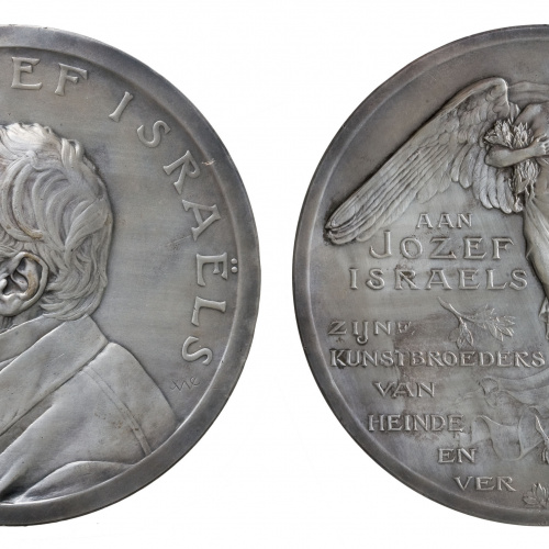 image for: Johann Cornelius Wienecke - A Jozef Israëls en el seu 80è aniversari - 1904