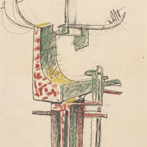 image for: Juli González - Estudi d&#039;home abstracte (Étude d&#039;homme abstrait) - Cap a 1939-1940