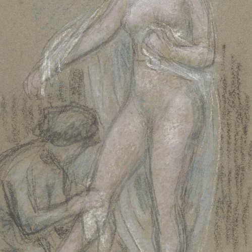 image for: Juli González - Nu amb vel vaporós (Nu au voile vaporeux) - Cap a 1910-1918