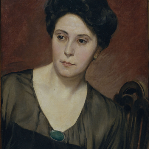 image for: Antoni Fabrés - Retrat de la senyora Salinas - 1912