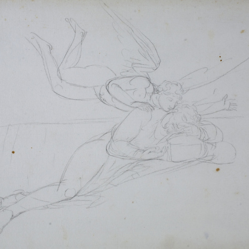 image for: Josep Bernat Flaugier - Somni de sant Josep [?] - Cap a 1800-1812