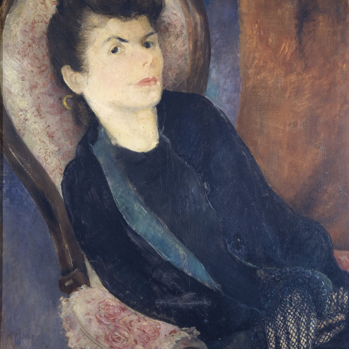 image for: Olga Sacharoff - Madame Chevrillon - Cap a 1940