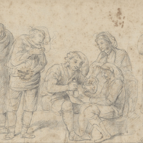 image for: Josep Bernat Flaugier - Brigades fent all i oli - Cap a 1809-1812