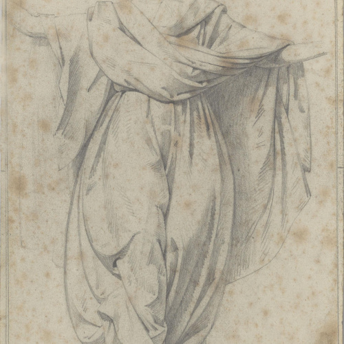 image for: Claudi Lorenzale - Estudi de figura - Cap a 1850-1870