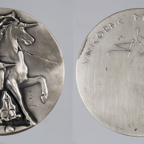 image for: Salvador Dalí - Unicorne Dionysiaque - 1966