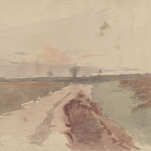 image for: Andreu Solà - Paisatge- La Plana - Cap a 1890-1901