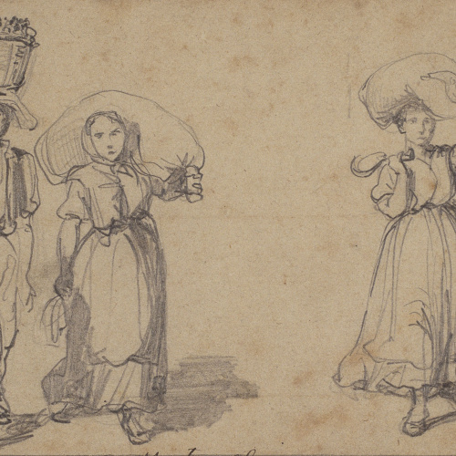 image for: Ramon Martí i Alsina - Anant al mercat - Cap a 1855-1860