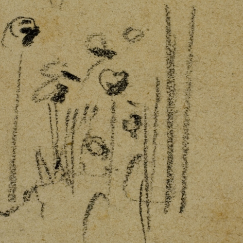 image for: Ramon Martí i Alsina - Estudi per al quadre «Born Vell» - Cap a 1866