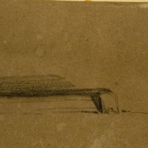 image for: Ramon Martí i Alsina - Apunt per al quadre «Born Vell» - Cap a 1866