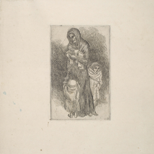 image for: Juli González - Dona amb nens (Femme aux enfants) - Cap a 1904-1910