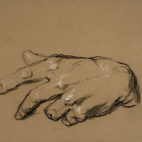image for: Ramon Martí i Alsina - Estudi d&#039;una mà - Cap a 1870