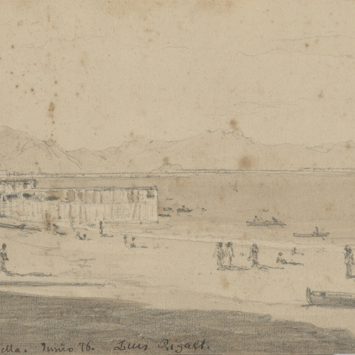 image for: Lluís Rigalt - Mar Vella - Juny de 1876