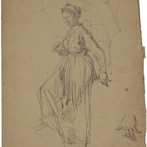 image for: Ramon Martí i Alsina - La dida - Cap a 1865-1870
