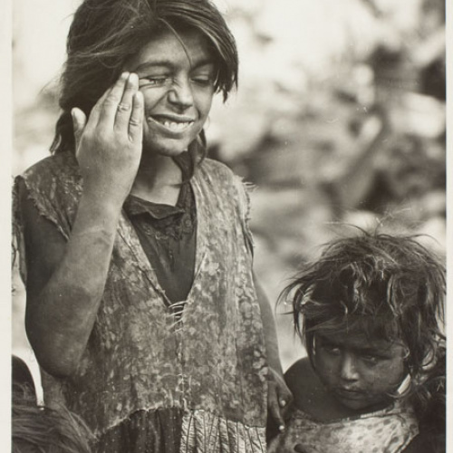 Oriol Maspons - Gitanos. Montjuïc - Cap a 1955 image for: Oriol Maspons - Gitanos. Montjuïc - Cap a 1955