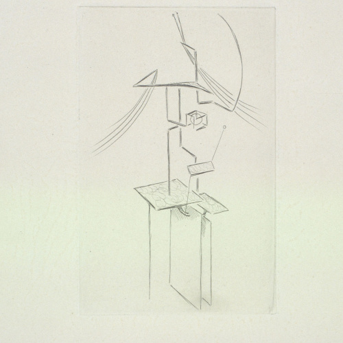 image for: Juli González - Dona pentinant-se, núm. 1 (Femme se coiffant, no. 1) - 1935
