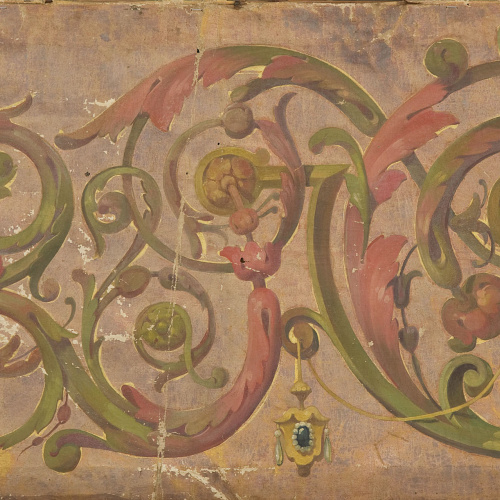 image for: Anònim - Pintura amb motius grotescos - Primer quart del segle XIX