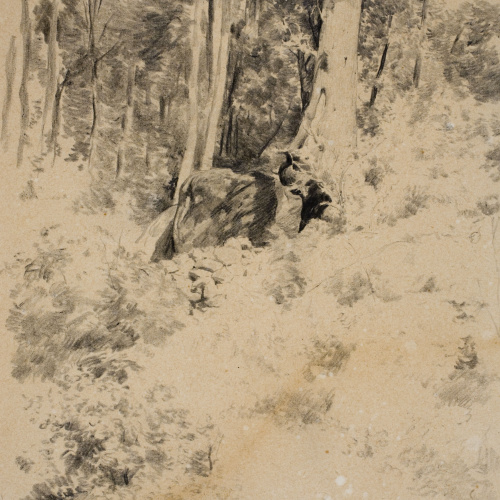 image for: Antoni Fabrés - Racó de bosc - Cap a 1888-1894