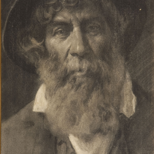 image for: Antoni Fabrés - Bust d&#039;home vell - Cap a 1910