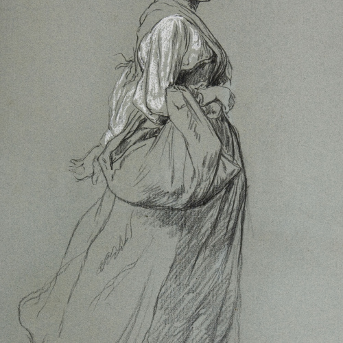 image for: Antoni Fabrés - Camperola italiana o normanda - Cap a 1895-1902
