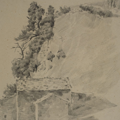 image for: Antoni Fabrés - Paisatge - Cap a 1888