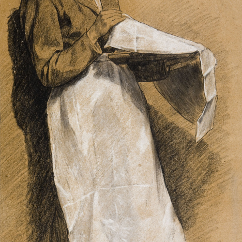 image for: Antoni Fabrés - Ajudant de cuiner - Cap a 1877