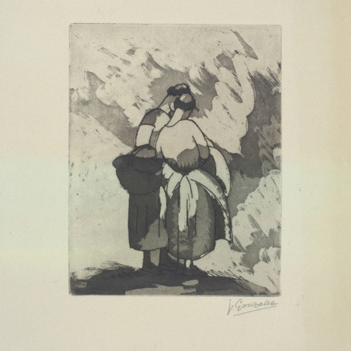 image for: Juli González - Dues camperoles (Deux paysannes) - 1927