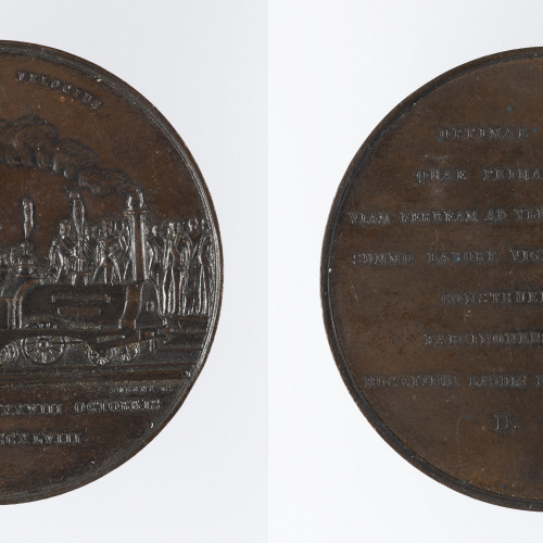 Miquel Jubany - Inauguració de la línia de ferrocarril Barcelona-Mataró - 1848 image for: Miquel Jubany - Inauguració de la línia de ferrocarril Barcelona-Mataró - 1848