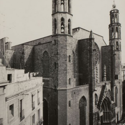 image for: Oriol Maspons - Sense títol [Església de Sta. Maria del Mar de Barcelona] - Cap a 1971