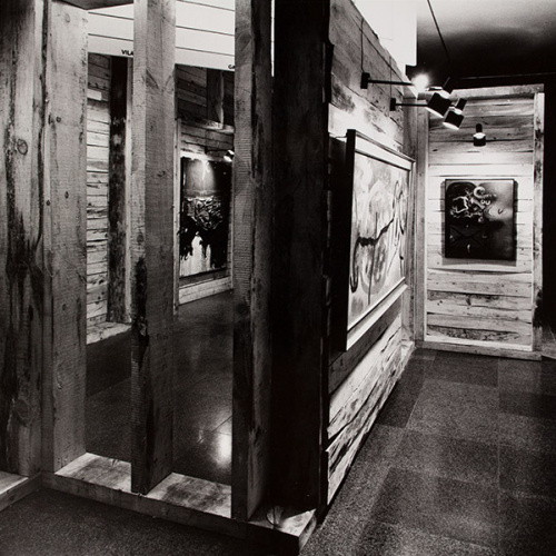 image for: Oriol Maspons - Sense títol [Exposició &quot;Miró otro&quot;, COAC, Barcelona] - 1969