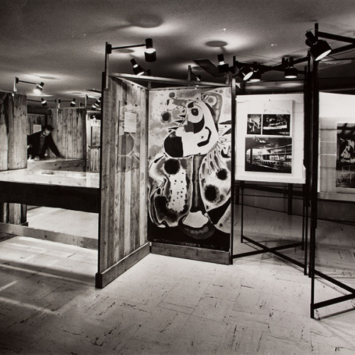 image for: Oriol Maspons - Sense títol [Exposició &quot;Miró otro&quot;, COAC, Barcelona] - 1969