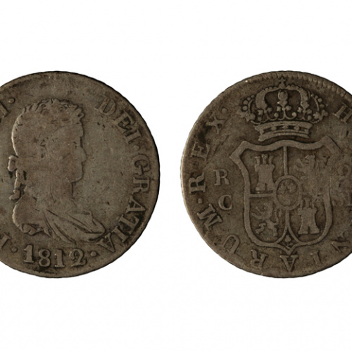 image for: Ferran VII d&#039;Espanya - 2 rals - 1812