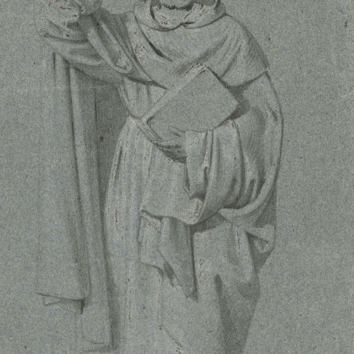 image for: Claudi Lorenzale - Apòstol [?] - Cap a 1850-1870
